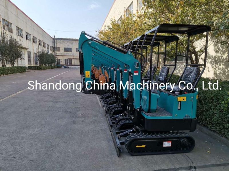 EPA Approved Small Digger/Miniature Backhoe Excavadora/Mini Excavator with Euro 5 Engine