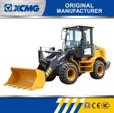 XCMG 1.8 Ton Lw180kv Mini Small Compact Cheap Articulated Front Wheel Loader Machine with Attachment CE Price List for Sale