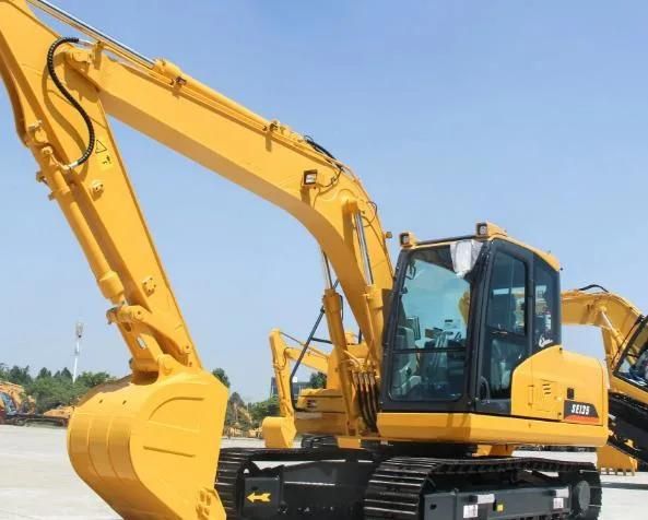 St Se150 Hydraulic Excavator with 86kw/2200rpm, World Class Hydraulic System