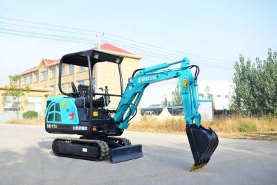 1ton1.6ton 1.8ton 2ton Mini Hydraulic Digger with Good Quality Cheap Small Excavator Price and Best Seller