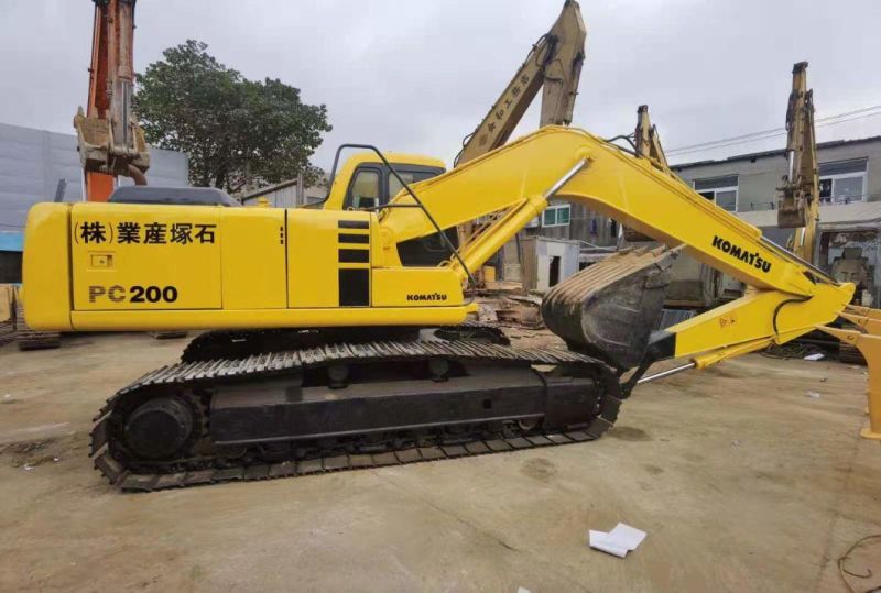 20 Ton Used Japan Excavator Komatsu PC200-6 Komatsu PC200 PC220 Excavator