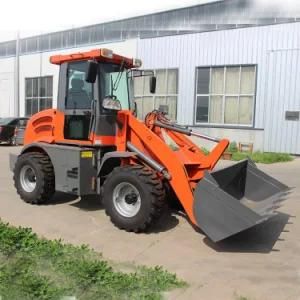 Engineering Machinery 1.0 Ton Zl10f Four Wheel Ce Mini Loader