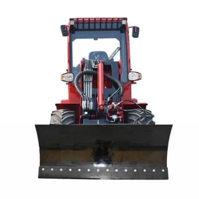 Hydraulic Snow Loader Steel Camel M920 Telescopic Front End Loader 2000kg Load Capacity with Snow Plow/Sweeper