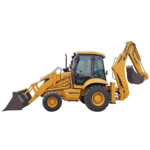 Construction Front Wheel Loader Factory Price Used Wheel Loader with Backhoe