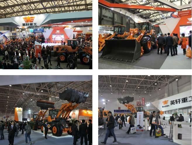 China 6 Ton Wheel Loader Ensign Large Loader Yx667