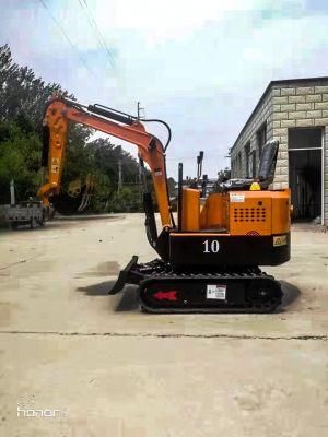 Chinese Hx10 1.0 Ton Micro Mini Crawler Excavator Digger Price for Sale