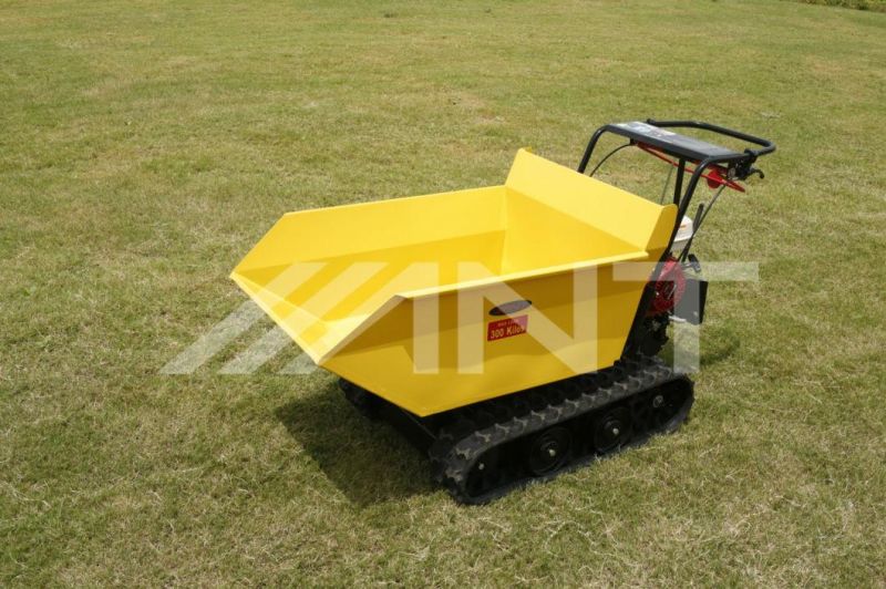 Self-Propelled Crawler Driven Mini Dumper with Ce By300c