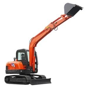Chinese Manufacture 0.8 Ton Mini Crawler Excavator 6000kg Min Excavator with EPA