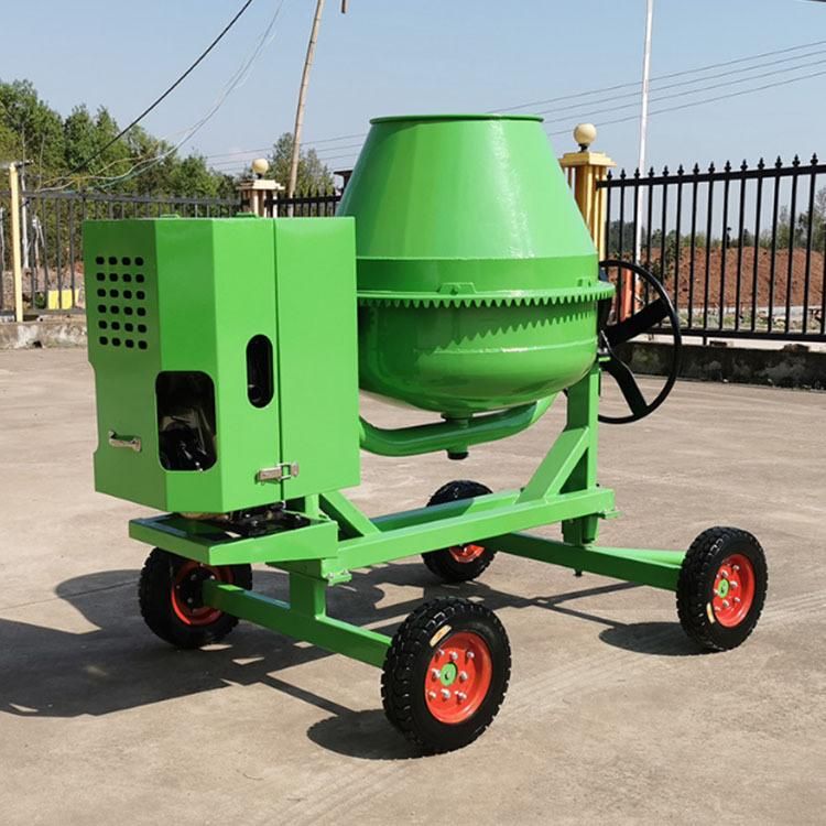 Diesel Drum Automatic Loading and Flipping Concrete Mixer 500L Is on Sale