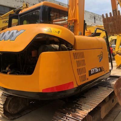 Used Sanyy Sy75c/Sy135/235-8s/235-9/215-9/215-8/235-9/235-8/135-9 Excavator/ Made in China/Sanyy Heavy Machines/Sanyy Excavator/ China Original