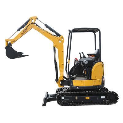 Factory Forwin Small Crawler Excavator 2.7 Ton Fw25u Canopy with CE and Narrow Bucket 200mm/Digger for Sale