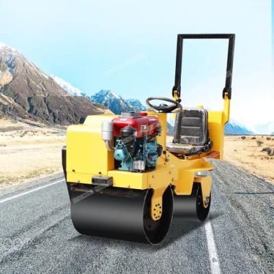 Hw-850 Double Drum Roller Compactor for Road Paving Construction