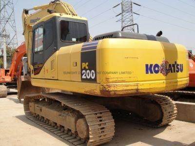 Japan Made Used Komatsu PC200-7 Crawler Type Excavator PC200 PC220