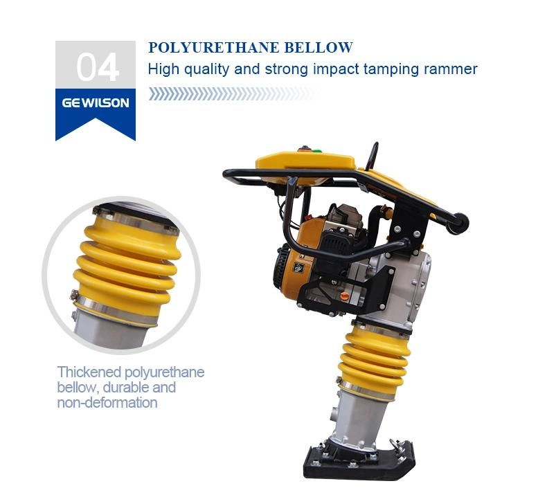 Double Air Filter Road Tamping Rammer