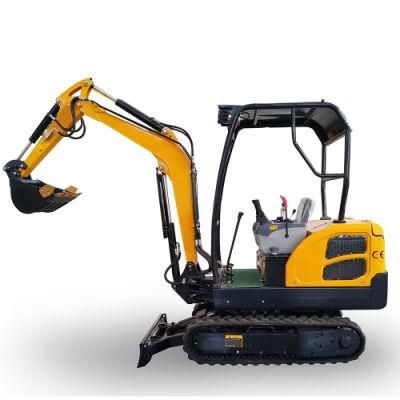 Hot Sale Compact Excavator 1.8 T Micro Excavator 1.8 Ton Mini Excavators