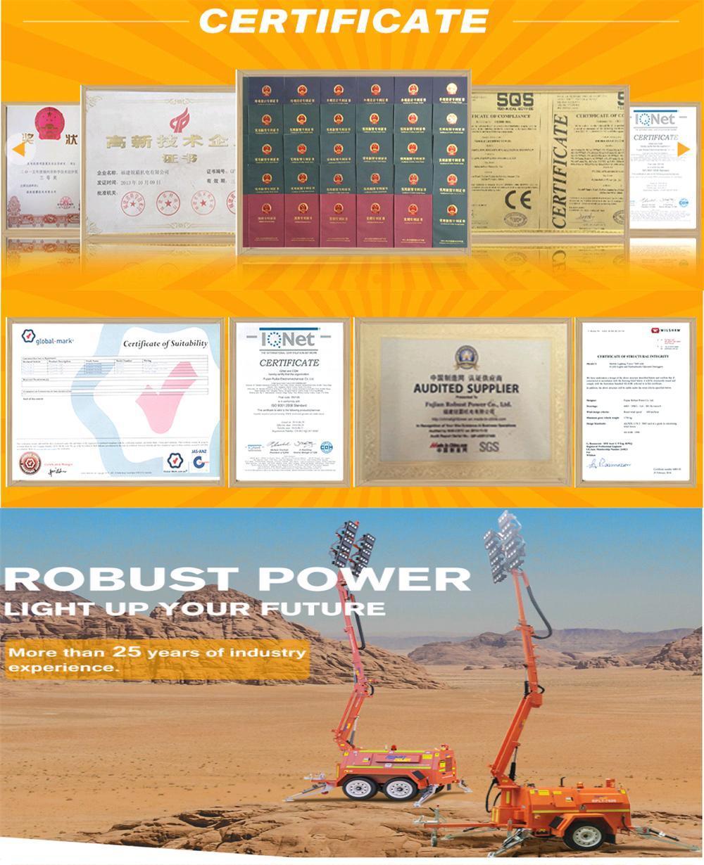 Top Brand Fujian Robust Light Tower