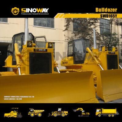 165HP Heavy Duty Bulldozer for Power Plants and Ports.