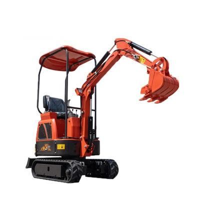 1 Ton Mini Hydraulic Crawler Excavator Excavator with Kubota Engine