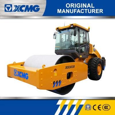 XCMG 30 Ton Single Drum Vibratory Road Roller Xs303s Compactor Machine Price