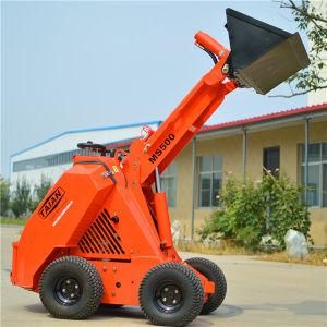 500kg China Mini Skid Steer Loader Ms500 Small Garden Crawl Loader