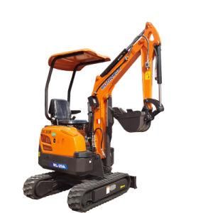 China Mini Excavator 1.8t Small Digger 1.6ton Mini Excavator with Rubber Track for Household