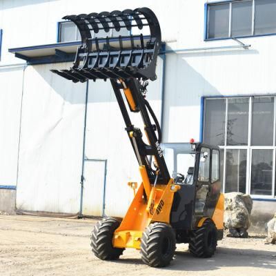 Tractor Accessories Electric Farm ATV Bale Grip Grab Grapple Forklift Loader for Silage Trailer