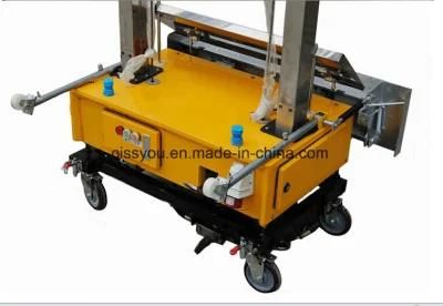 China Miniature Automation Wall Rendering Plastering Machine