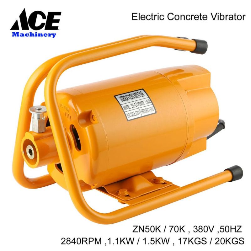 Pin Type Vibrator Concrete Concrete Vibrator Capacity Price