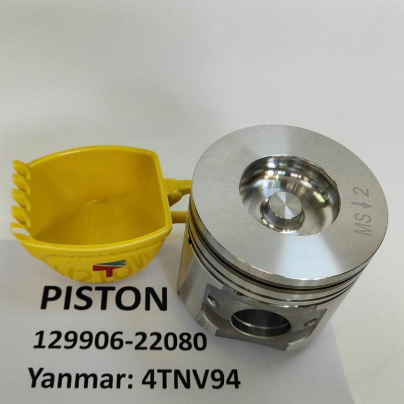 High-Performance Diesel Engine Engineering Machinery Parts Piston Ym129906-22080 for Engine Parts 4D94lf-2/4tnv94 4tnv94L Generator Set