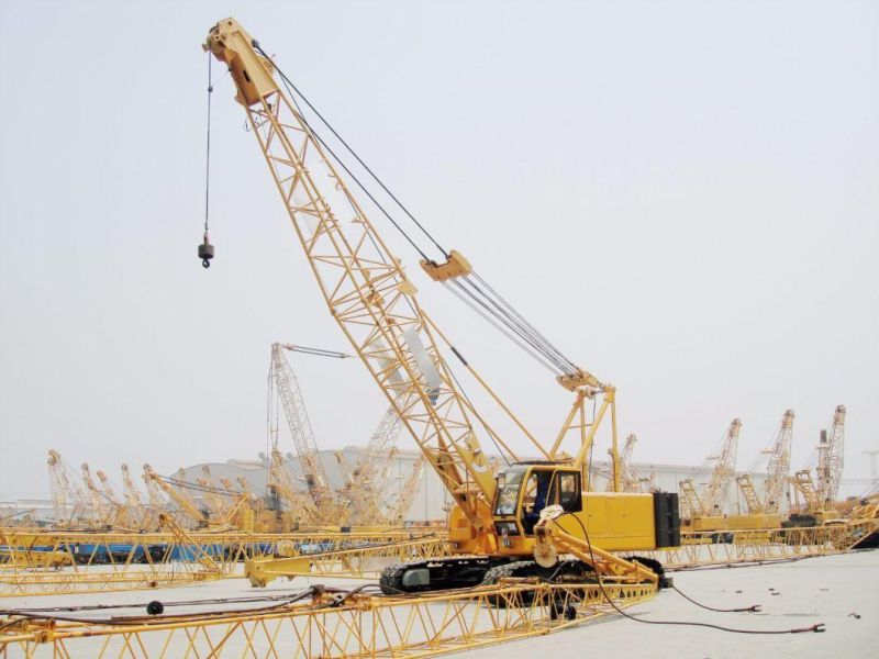 100 Ton Hydraulic Crawler Crane Truck Xgc100