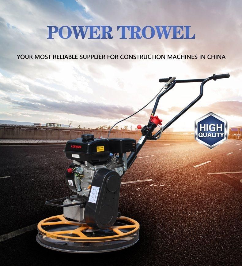 600 mm Mini Power Trowel for Polishing Edge of Concrete Ground