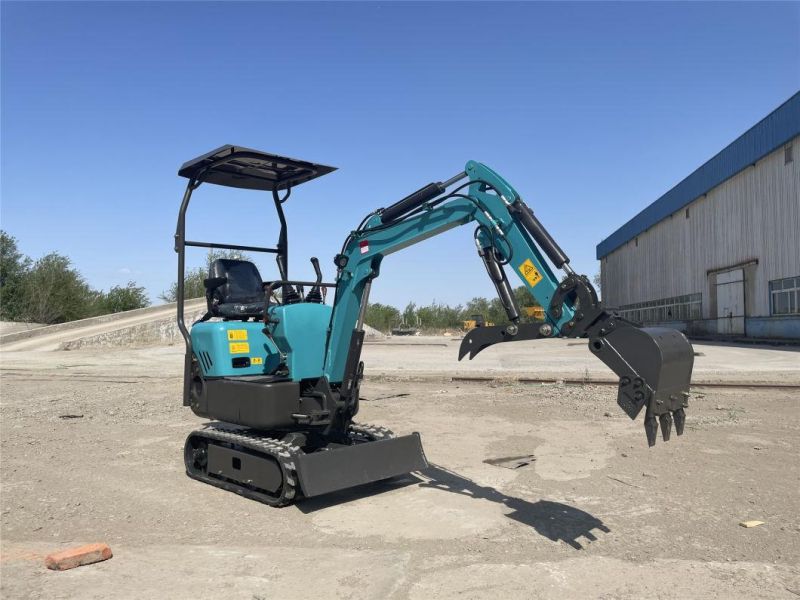 Factory Hot Sale 1ton Excavator with Attachment