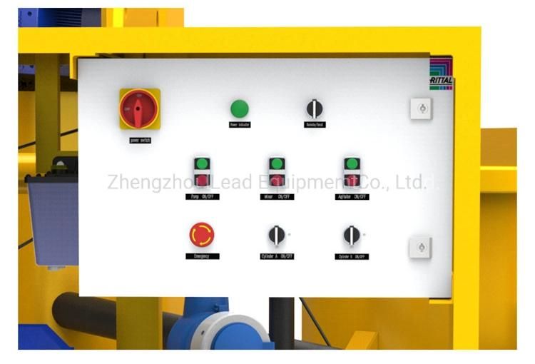 Chinese brand grout plant pump with mixer electric engine grouting unit grout injection plant for dam foundations