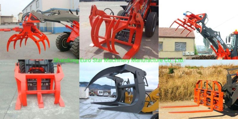2.0t CE Mini Loader Small Articulated Wheel Loader Construction Machinery Mini Wheel Loader for Railways, Highways, Mines, Hydropower Ect