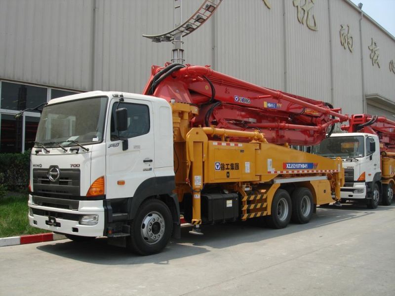 XCMG Brand New 67m Hb67K New Diesel Truck Mounted Concrete Pump Truck Boom Price Sizes for Sale
