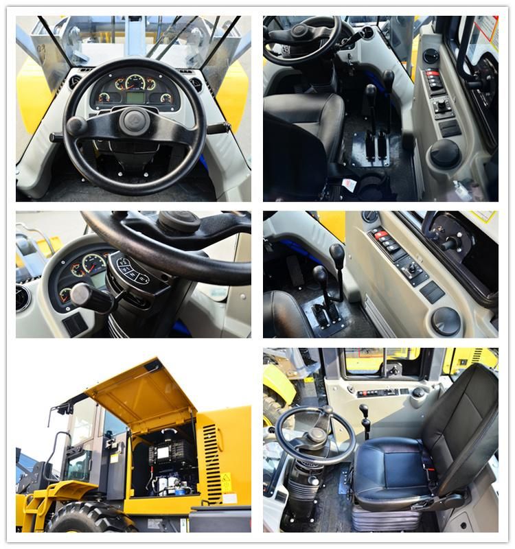 XCMG Official 3 Ton Mini Front End Loader Lw300kn China Top 5 Ton Small Wheel Loader Zl50gn with Spare Parts Price for Sale
