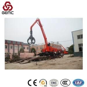 Tyre Type Mobile Material Handling Machines for Scrap Steel Metal