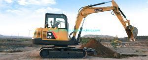 Medium Excavator High-Efficiency Digging Machine 6 Ton Excavator for Sale