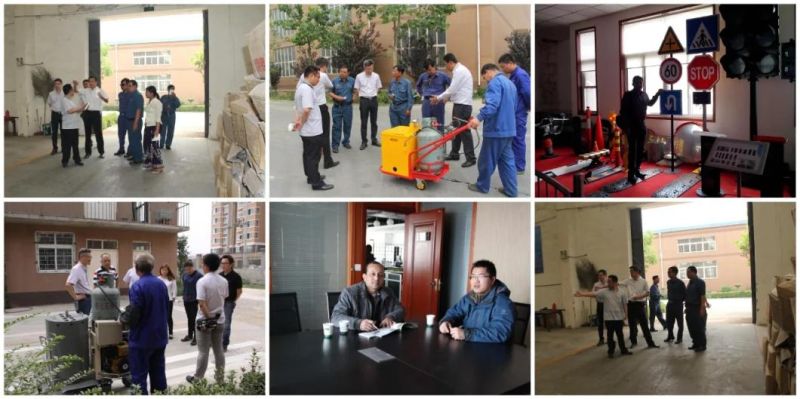 Cold Paint Airless Spraying Road Marking Machine