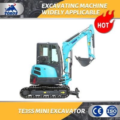 Te35s Micro Digger /Mini Excavator for Sales