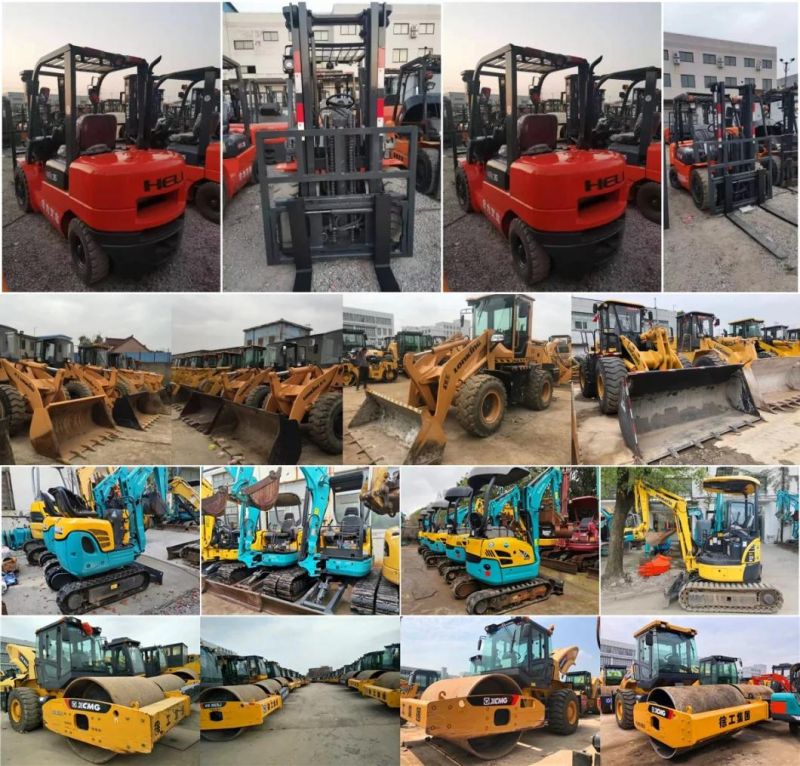 Used Hitachi/Komatsu/Cat/Hyundai/Kobelco/Sumitomo/Sany/VolvoDoosan Excavator Price Second Hand Famous Wheel Crawler Excavators Machinery on Hot Sale