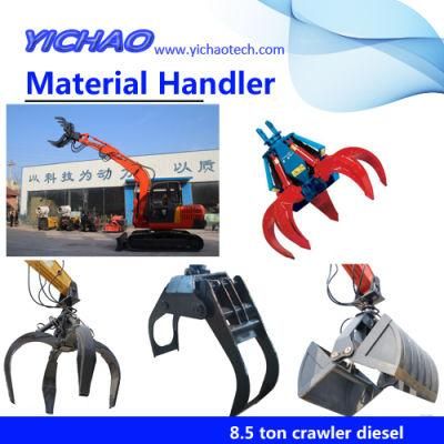 Hydraulic Wood Grapple, Log Grapple for Excavator