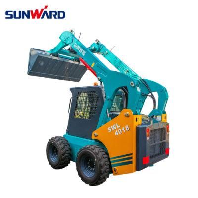 Sunward Swl2820 Fully Automatic Power Operated Wheeled Skid Steer Loader