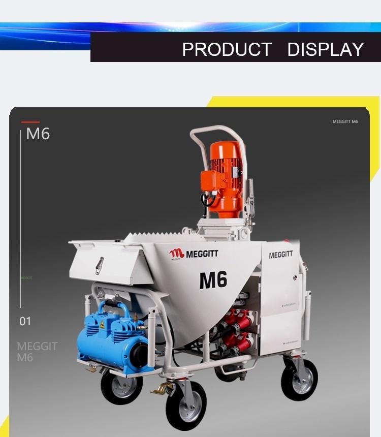 M6 Wall Spray Plastering Machine /Mortar Plastering Machine