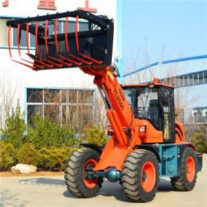 Agri Telescopic Boom Wheel Loader Tl2500 2500kg 80HP Farm Tractor Loader