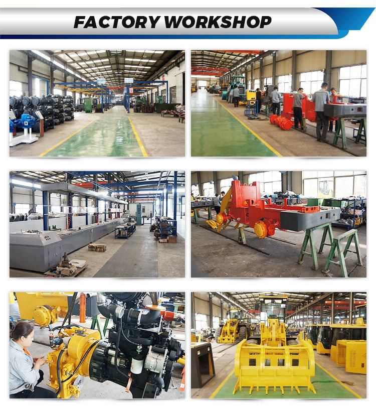 Factory Sales Telescopic 1 Ton Wheel Loaders 60 Kw for Sale