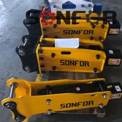 Excavator Hydraulic Breaker for Breaking Concrete