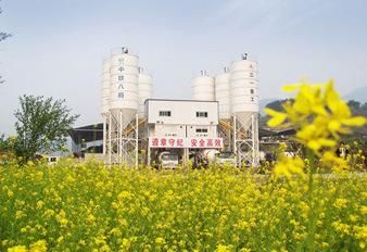 Hzs90 1.5cbm Portable Concrete Batching Plant