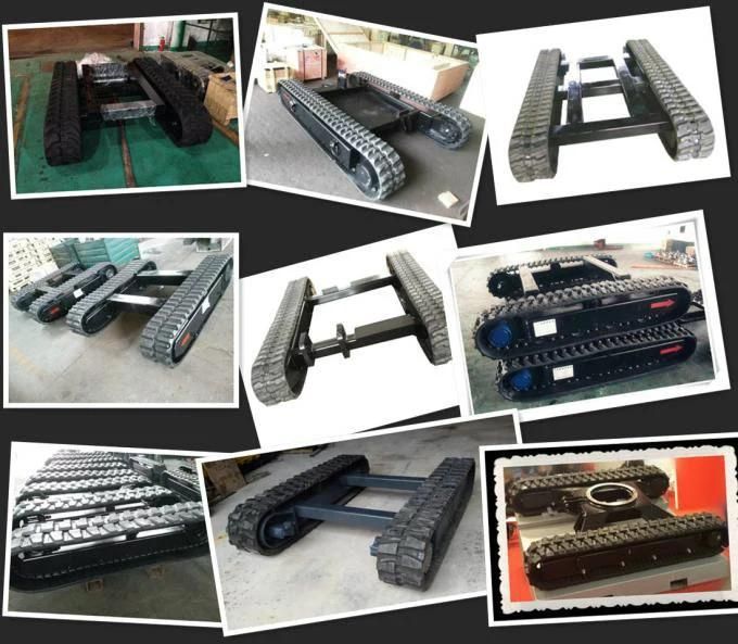 Custom Built Rubber Crawler Track Undercarriage with Payload 1-30 Ton