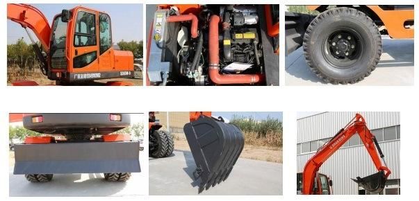 Cheaper Price 1000kg Small Mini Excavators Hydraulic Crawler Mini Excavators for Sale